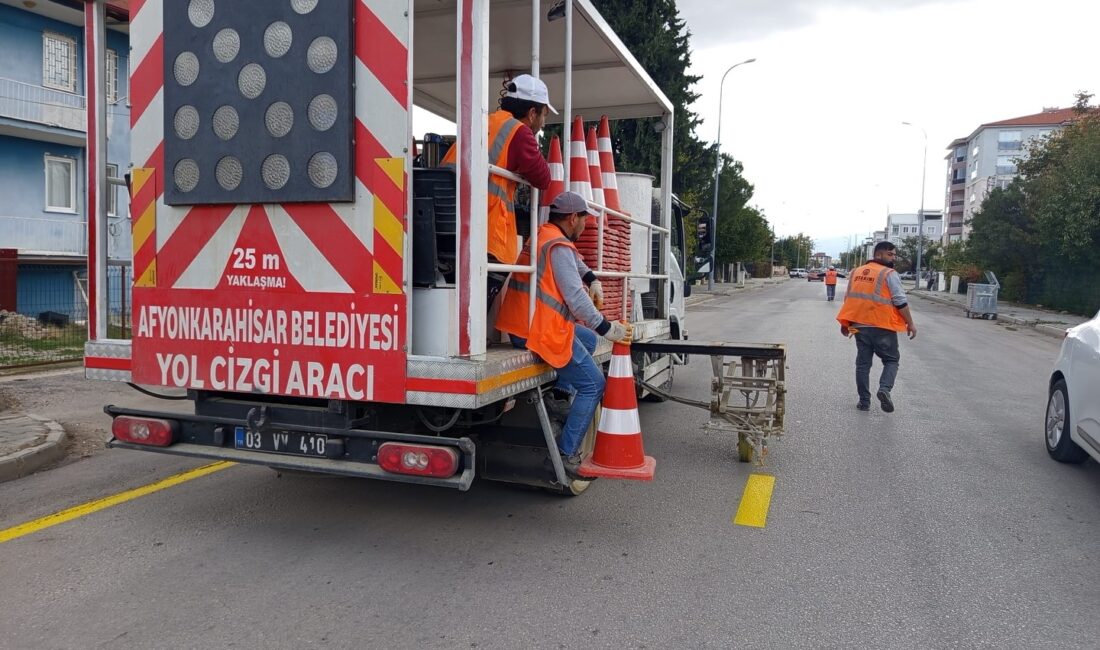 Dinar Belediyesi’nin Afyonkarahisar Belediyesi ile yaptığı hizmet protokolü kapsamında ilçe