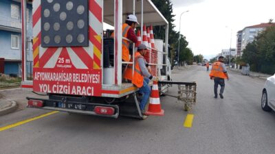 Dinar Belediyesi’nin Afyonkarahisar Belediyesi ile yaptığı hizmet protokolü kapsamında ilçe