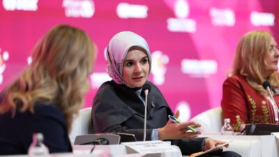 Kadın Liderliği ve Girişimcilik Diyaloğu Paneli'nde konuşan Bakan Göktaş, Türkiye'de