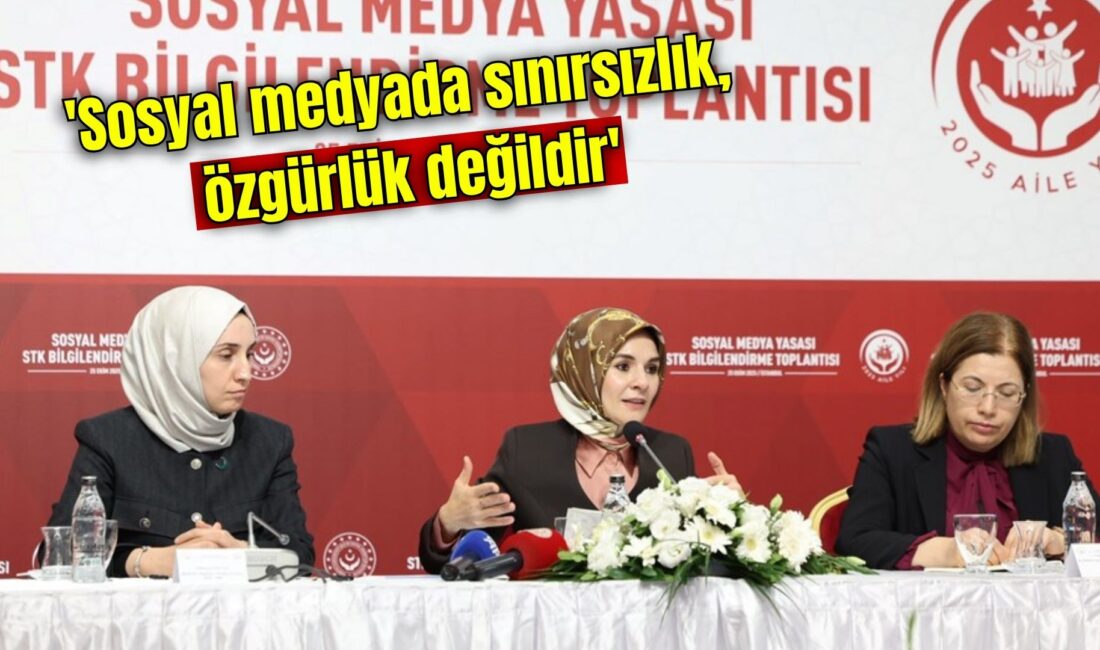 Bakan Göktaş, çocukların sosyal medyanın tehlikelerinden korunması için hayata geçirilmesi