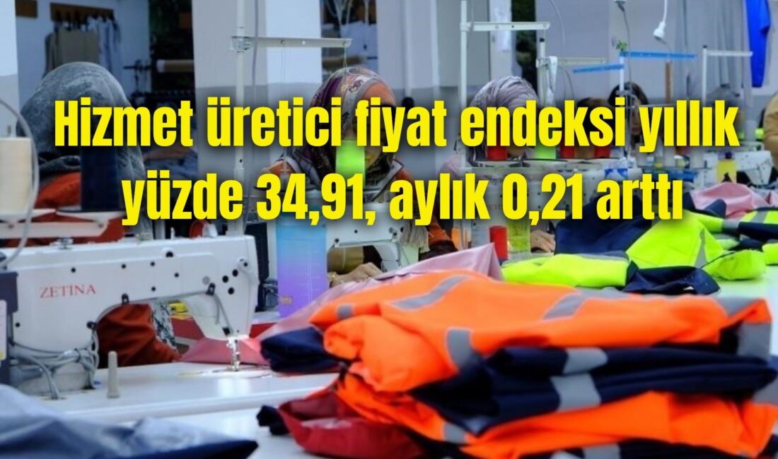 Türkiye İstatistik Kurumu (TÜİK) tarafından açıklanan verilere göre, hizmet üretici
