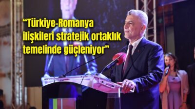 Ticaret Bakanı Ömer Bolat, Romanya’nın başkenti Bükreş’te düzenlenen Cumhuriyet Galası