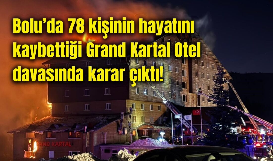 Bolu’da 78 kişinin hayatını kaybettiği Grand Kartal Otel davasının 3’üncü