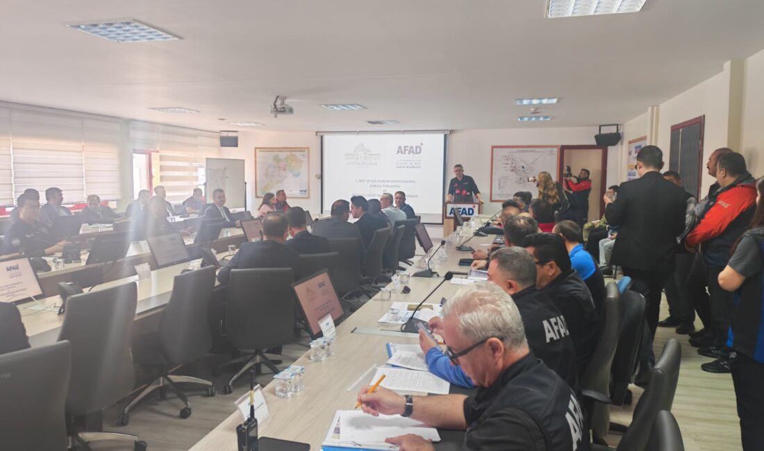 Afyonkarahisar’da İl Afet ve Acil Durum Koordinasyon Kurulu Toplantısı yapıldı Afyonkarahisar’da İl Afet ve Acil Durum Koordinasyon Kurulu Toplantısı ile
