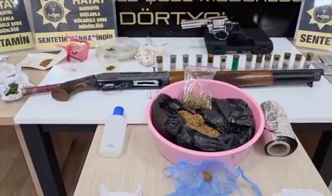 Dörtyol’da uyuşturucu satıcılarına yönelik operasyon; 8 gözaltı Hatay’ın Dörtyol ilçesinde Cumhuriyet Başsavcılığı koordinesinde uyuşturucu madde ticareti yapan
