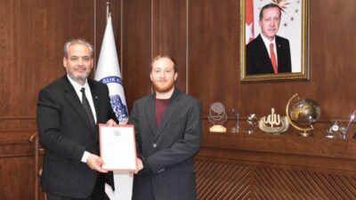 AFSÜ Tıp Fakültesinde eğitimini tamamlayan Gürcistanlı öğrenci Othman Mohammad Saed