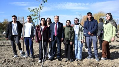 Afyon Kocatepe Üniversitesi (AKÜ) Rektörlüğü tarafından 11 Kasım Milli Ağaçlandırma