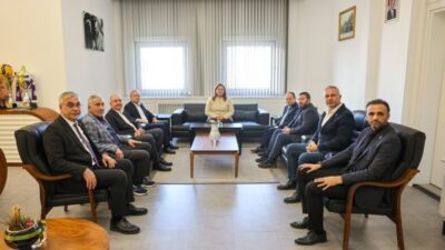 ATSO Yönetim Kurulu Başkanı Hüsnü Serteser, İscehisar Mermerciler Derneği Yönetim