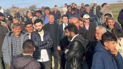Afyonkarahisar’ın Sinanpaşa İlçesine bağlı Taşoluk beldesinde kil ocağı açmak isteyen