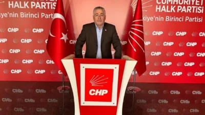 CHP Afyonkarahisar İl Başkanı Hasan Karadeniz, Bolvadinli Çiğdem Böcek ile