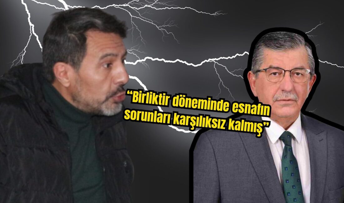 Madeni Sanatkârlar Esnaf Odası Başkanı Mustafa Yılmazaslan, gazeteci Aydemir Kurt’un