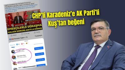 CHP Afyonkarahisar İl Başkanı Hasan Karadeniz’in yaptığı eleştirel haber, ilginç