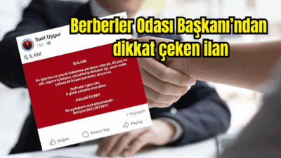 Afyonkarahisar Berberler ve Kuaförler Odası Başkanı Suat Uygur’un sosyal medya