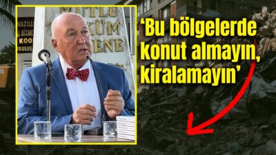 Jeofizik Yüksek Mühendisi Prof. Dr. Övgün Ahmet Ercan, Türkiye’nin birçok