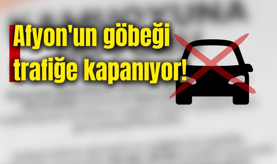 Afyonkarahisar Belediyesi, Burmalı Mahallesi, Basın Caddesi üzerinde 30 Kasım 2025
