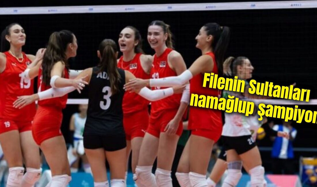A Milli Kadın Voleybol Takımı, Suudi Arabistan’ın başkenti Riyad’da düzenlenen