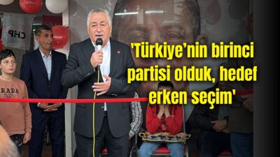 CHP Afyonkarahisar İl Başkanı Hasan Karadeniz, Susuz Belde Örgütü’nün açılışında