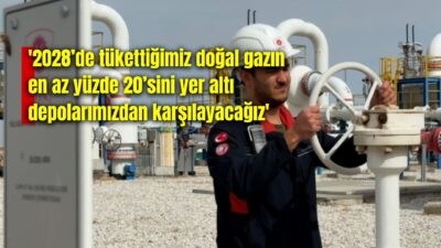 Enerji ve Tabii Kaynaklar Bakanı Alparslan Bayraktar, doğal gazda kışa