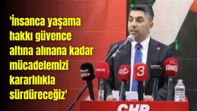 CHP Merkez İlçe Başkanı Murat Albayrak, yaptığı yazılı açıklamada ülkedeki