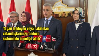 Sağlık Bakanı Prof. Dr. Kemal Memişoğlu, Afyonkarahisar Valiliği ziyaretinde basın