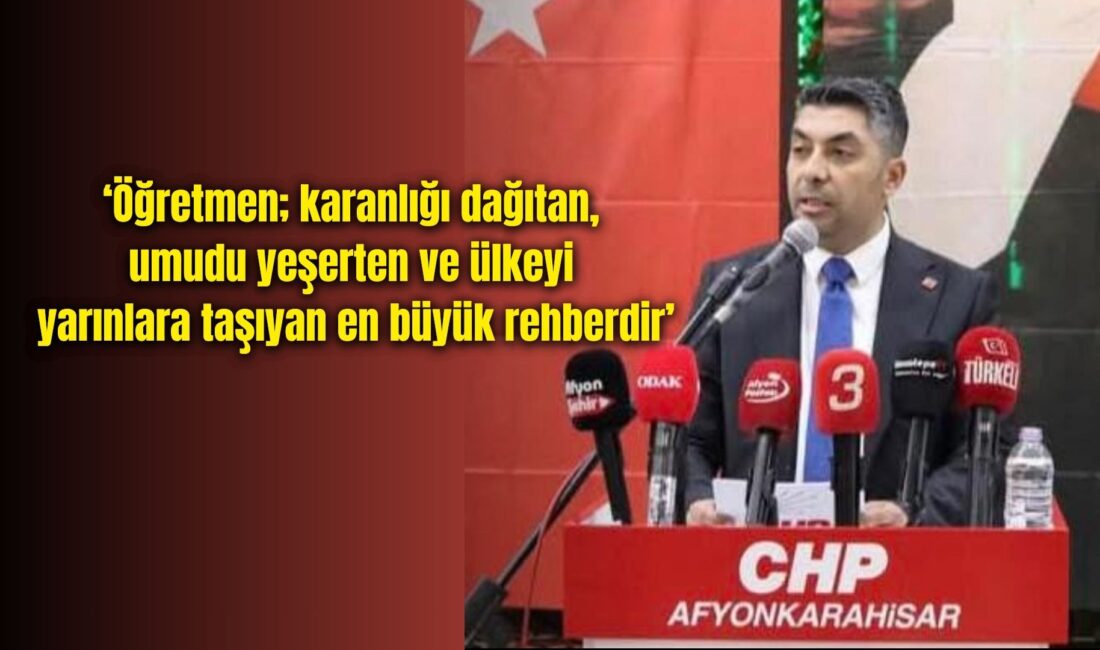 Cumhuriyet Halk Partisi Afyonkarahisar Merkez İlçe Başkanı Murat Albayrak 24