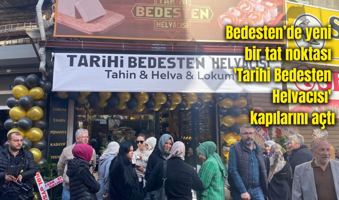 Tarihi Bedesten Helvacısı Afyonkarahisar’da hizmete girdi Afyonkarahisar’da lezzet dünyasına yeni bir işletme katıldı. “Tarihi Bedesten Helvacısı”
