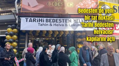 Afyonkarahisar’da lezzet dünyasına yeni bir işletme katıldı. “Tarihi Bedesten Helvacısı”