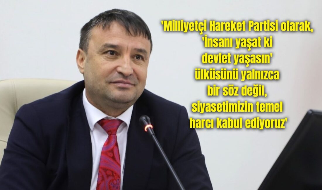 Milliyetçi Hareket Partisi (MHP) Afyonkarahisar İl Başkanı Ahmet Kahveci, MHP