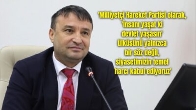 Milliyetçi Hareket Partisi (MHP) Afyonkarahisar İl Başkanı Ahmet Kahveci, MHP