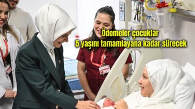 Bakan Göktaş, kasım ayı doğum yardımı ödemelerinin hesaplara yatırıldığını açıklayarak,