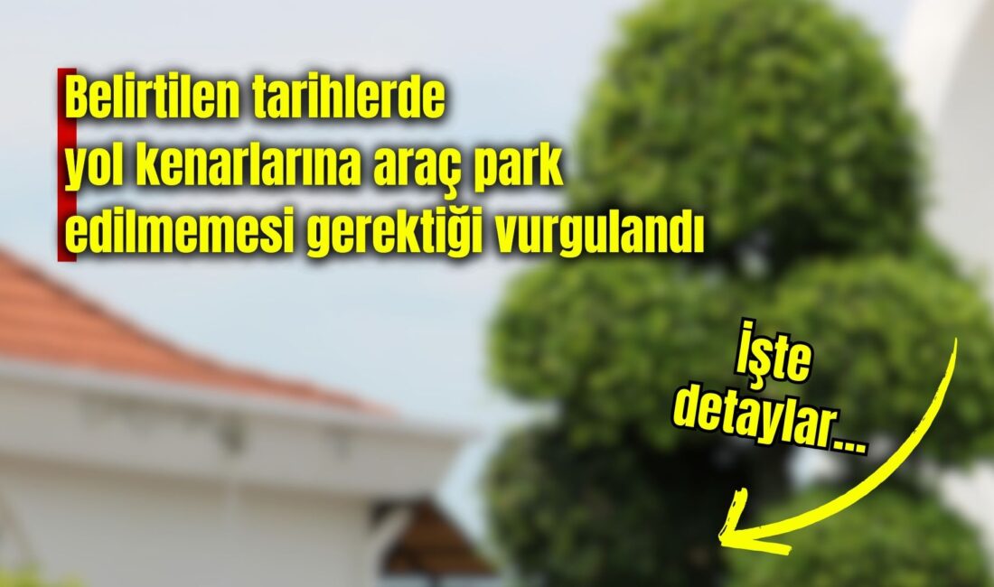 Afyonkarahisar Belediyesinin Park ve Bahçeler Müdürlüğü ekiplerince, 25 Kasım–1 Aralık
