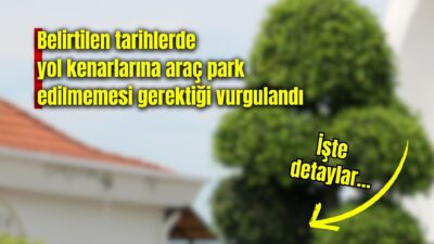 Afyonkarahisar Belediyesinin Park ve Bahçeler Müdürlüğü ekiplerince, 25 Kasım–1 Aralık