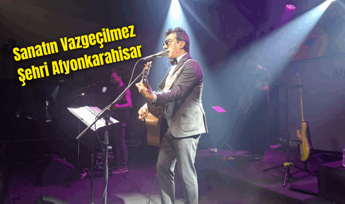 Türk rock müziğinin sevilen gruplarından Ayna, Afyonkarahisar’da müzikseverlerle buluştu. Grup,