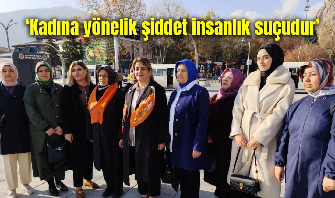 AK Parti Kadın Kolları Afyonkarahisar İl Başkanlığı, 25 Kasım Kadına