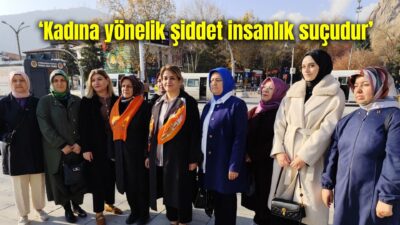 AK Parti Kadın Kolları Afyonkarahisar İl Başkanlığı, 25 Kasım Kadına