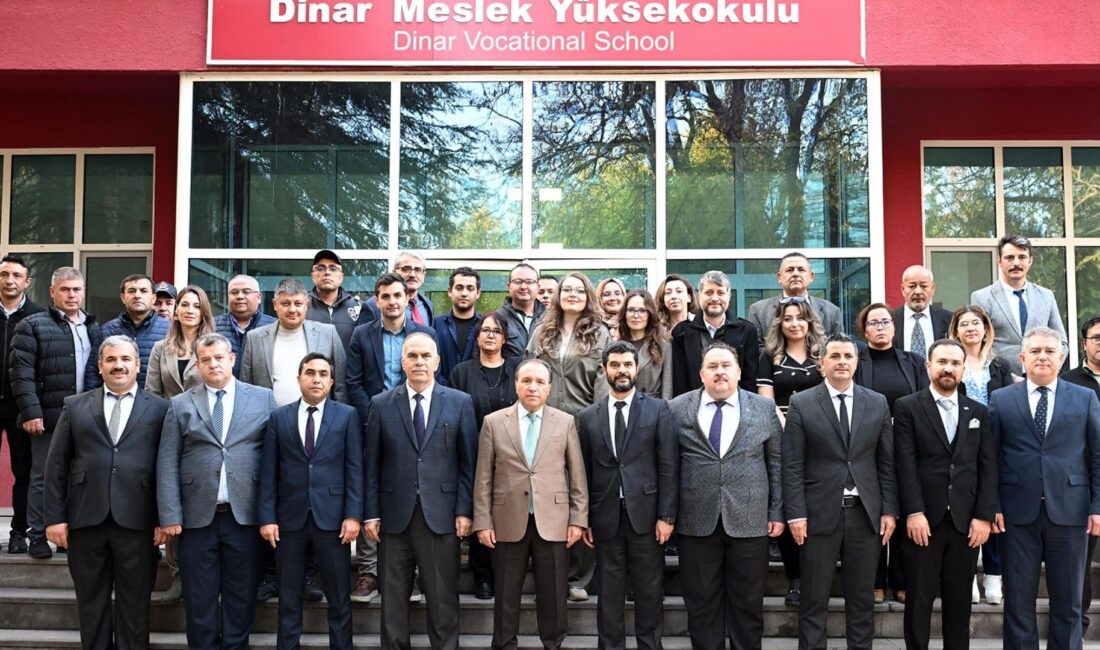 Afyon Kocatepe Üniversitesi (AKÜ) Rektörü Prof. Dr. Mehmet Karakaş, AKÜ