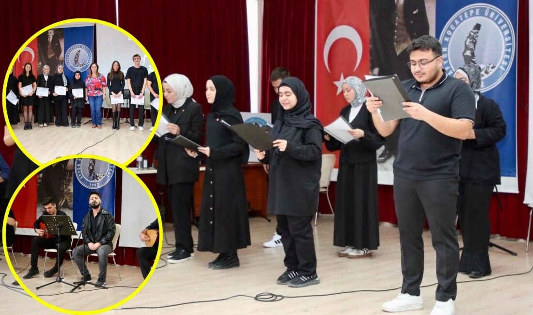 Afyon Kocatepe Üniversitesi (AKÜ) Eğitim Fakültesinde “24 Kasım Öğretmenler Günü