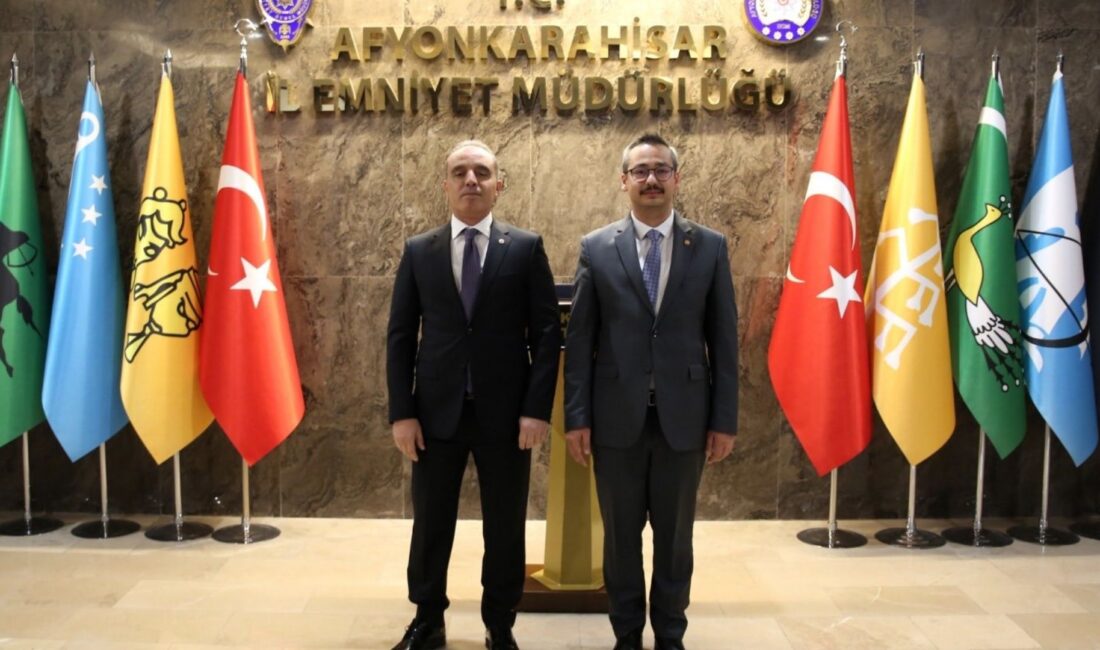İhsaniye Kaymakamı Koray Yanıktepe, Afyonkarahisar İl Emniyet Müdürü Ahmet Birtan
