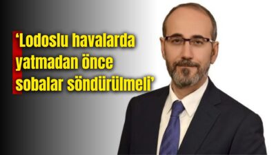 İl Sağlık Müdürü Hakkı Öztürk, kış aylarının gelmesiyle birlikte soba,