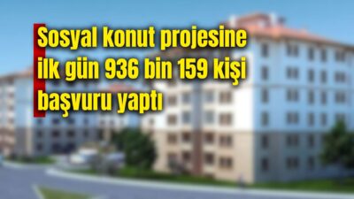 Bakan Kurum, 81 ilde 500 bin sosyal konutun inşa edileceği