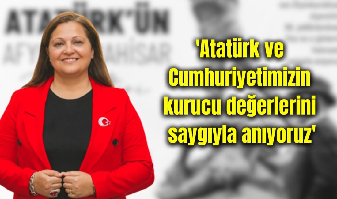 Afyonkarahisar Belediyesi, Gazi Mustafa Kemal Atatürk’ün 20 Kasım 1937’de gerçekleştirdiği