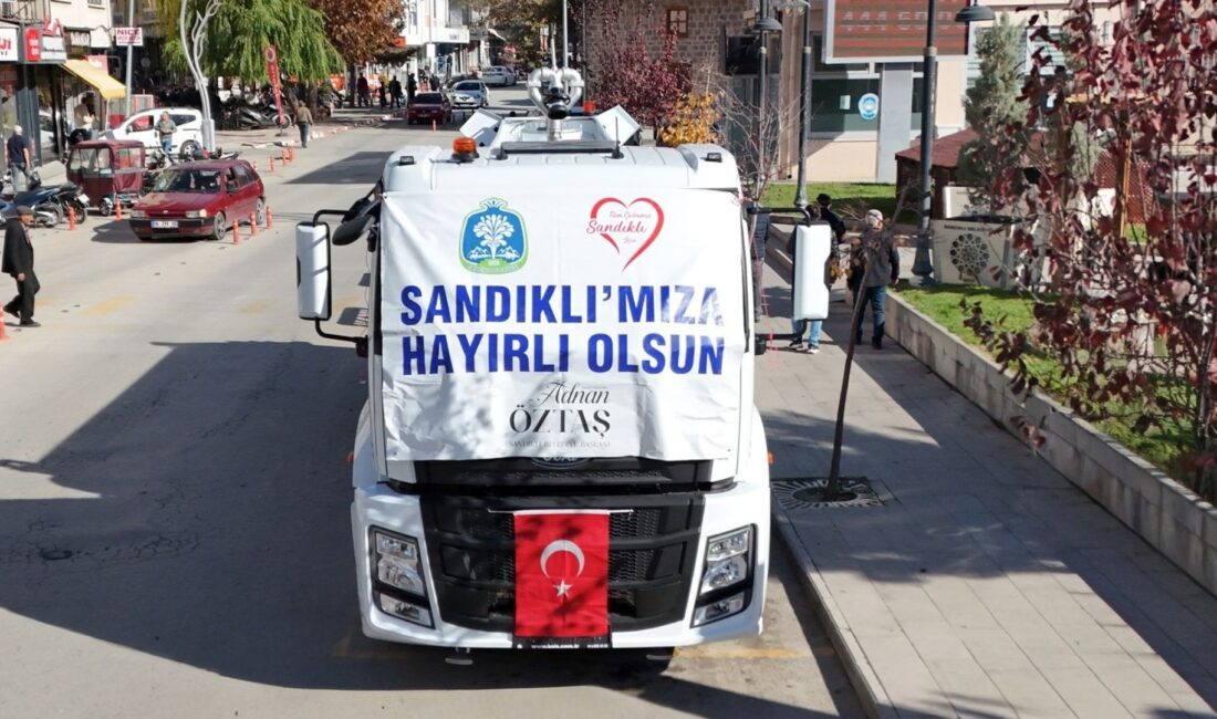 Çevre, Şehircilik ve İklim Değişikliği Bakanlığı, Sandıklı Belediyesi’ne 13 ton