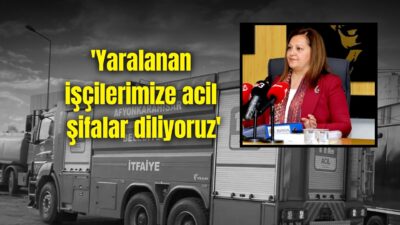 Afyonkarahisar Belediye Başkanı Burcu Köksal, Organize Sanayi Bölgesi’nde bir yağ