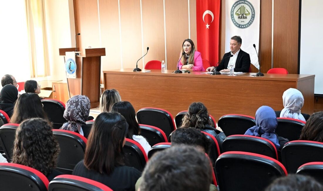 Afyon Kocatepe Üniversitesi (AKÜ) Hukuk Fakültesi tarafından “Avukatlık Meslek Tanıtım