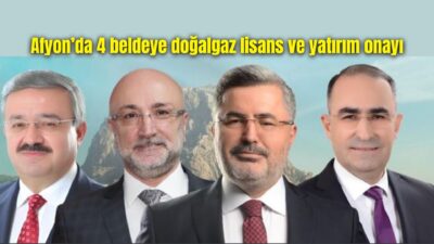 AK Parti Afyonkarahisar Milletvekilleri İbrahim Yurdunuseven, Ali Özkaya, Hasan Arslan