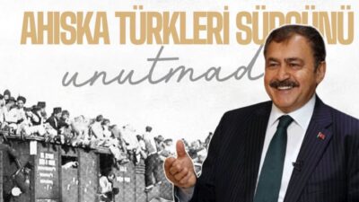 Orman ve Su İşleri eski Bakanı Veysel Eroğlu, Ahıska Türklerinin