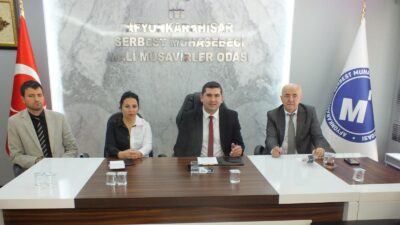 Afyonkarahisar Sosyal Güvenlik İl Müdürlüğü tarafından mali müşavirler ve muhasebecilerle