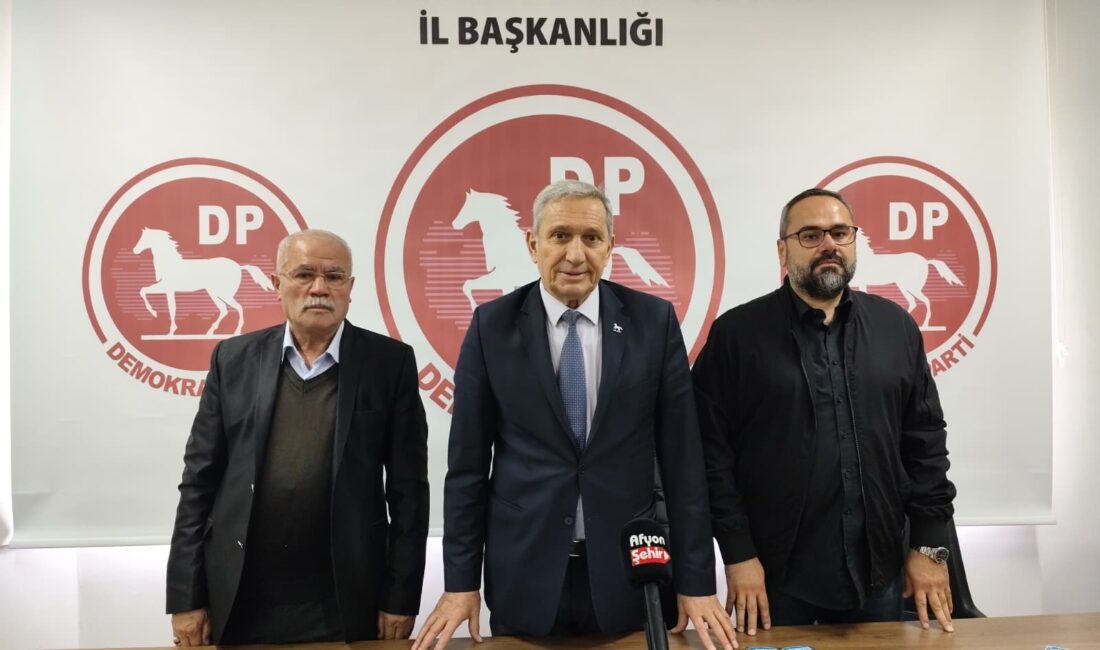 Demokrat Parti (DP) AfyonKarahisar İl Başkanı Hikmet Bülbül, partisinin Genel