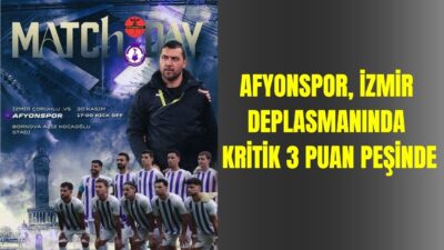Afyonspor, ligde kalma yolunda büyük önem taşıyan İzmir deplasmanında İzmir