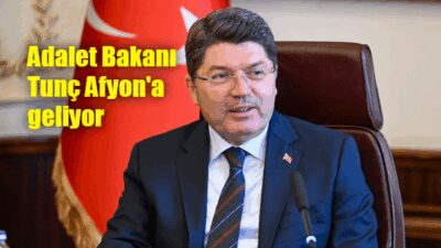 Adalet Bakanı Yılmaz Tunç, bir dizi temasta bulunmak üzere yarın